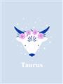 Picture of Kids Taurus Zodiac _GroupedProduct_Rectangle_Portrait_Unframed_Print_Only_