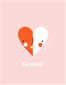 Picture of Kids Gemini Zodiac _GroupedProduct_Rectangle_Portrait_Unframed_Print_Only_