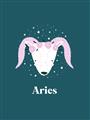 Picture of Kids Aries Zodiac _GroupedProduct_Rectangle_Portrait_Unframed_Print_Only_