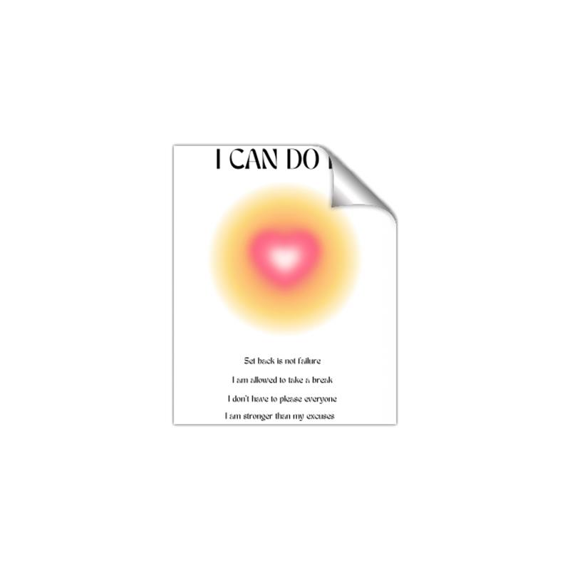 Picture of Motivational Aura Poster _GroupedProduct_Rectangle_Portrait_Unframed_Print_Only_