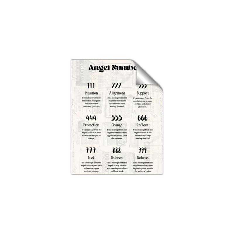 Picture of Angel Numbers _GroupedProduct_Rectangle_Portrait_Unframed_Print_Only_