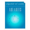 Picture of Aquarius Zodiac Print Art _GroupedProduct_Rectangle_Portrait_Unframed_Print_Only_