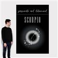 Picture of Scorpio Zodiac Print Art _GroupedProduct_Rectangle_Portrait_Canvas_