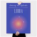 Picture of Libra Zodiac Print Art _GroupedProduct_Rectangle_Portrait_Canvas_