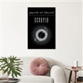 Picture of Scorpio Zodiac Print Art _GroupedProduct_Rectangle_Portrait_Canvas_