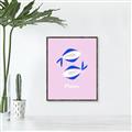 Picture of Kids Pisces Zodiac _GroupedProduct_Rectangle_Portrait_Canvas_Framed_