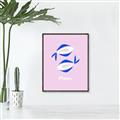 Picture of Kids Pisces Zodiac _GroupedProduct_Rectangle_Portrait_Canvas_Framed_