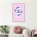 Picture of Kids Pisces Zodiac _GroupedProduct_Rectangle_Portrait_Canvas_Framed_