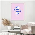 Picture of Kids Pisces Zodiac _GroupedProduct_Rectangle_Portrait_Canvas_Framed_