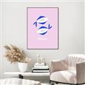 Picture of Kids Pisces Zodiac _GroupedProduct_Rectangle_Portrait_Canvas_Framed_
