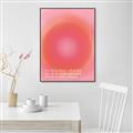 Picture of Motivational Aura Poster _GroupedProduct_Rectangle_Portrait_Canvas_Framed_