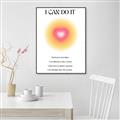 Picture of Motivational Aura Poster _GroupedProduct_Rectangle_Portrait_Canvas_Framed_
