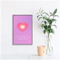 Picture of Motivational Aura Poster _GroupedProduct_Rectangle_Portrait_Canvas_Framed_