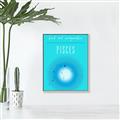 Picture of Pisces Zodiac Print Art _GroupedProduct_Rectangle_Portrait_Canvas_Framed_