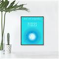 Picture of Pisces Zodiac Print Art _GroupedProduct_Rectangle_Portrait_Canvas_Framed_
