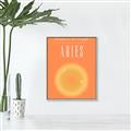 Picture of Aries Zodiac Print Art _GroupedProduct_Rectangle_Portrait_Canvas_Framed_