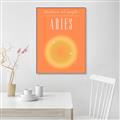 Picture of Aries Zodiac Print Art _GroupedProduct_Rectangle_Portrait_Canvas_Framed_