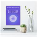 Picture of Capricorn Zodiac Print Art _GroupedProduct_Rectangle_Portrait_Canvas_Framed_