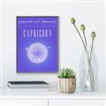 Picture of Capricorn Zodiac Print Art _GroupedProduct_Rectangle_Portrait_Canvas_Framed_