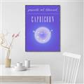 Picture of Capricorn Zodiac Print Art _GroupedProduct_Rectangle_Portrait_Canvas_Framed_