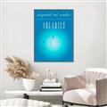 Picture of Aquarius Zodiac Print Art _GroupedProduct_Rectangle_Portrait_Canvas_Framed_