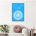 Picture of Cancer Zodiac Print Art _GroupedProduct_Rectangle_Portrait_Canvas_Framed_