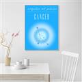 Picture of Cancer Zodiac Print Art _GroupedProduct_Rectangle_Portrait_Canvas_Framed_