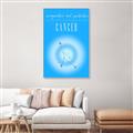 Picture of Cancer Zodiac Print Art _GroupedProduct_Rectangle_Portrait_Canvas_Framed_