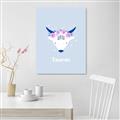 Picture of Kids Taurus Zodiac _GroupedProduct_Rectangle_Portrait_Unframed_Print_Only_