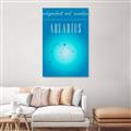 Picture of Aquarius Zodiac Print Art _GroupedProduct_Rectangle_Portrait_Unframed_Print_Only_