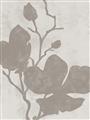 Picture of Floral  Shapes in Beaver Brown I _GroupedProduct_Rectangle_Portrait_Unframed_Print_Only_