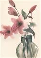 Picture of Pink Lily I _GroupedProduct_Rectangle_Portrait_Unframed_Print_Only_
