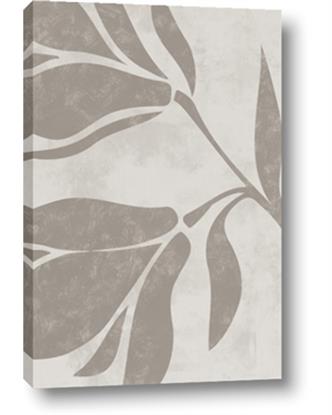 Picture of Floral  Shapes in Beaver Brown II