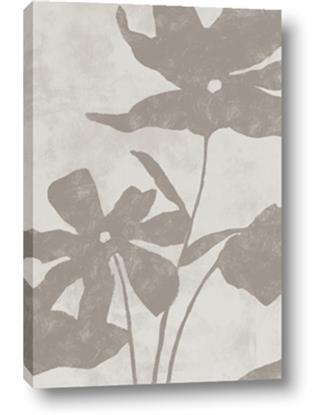 Picture of Floral  Shapes in Beaver Brown III