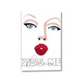Picture of Kiss Me _GroupedProduct_Rectangle_Portrait_Canvas_