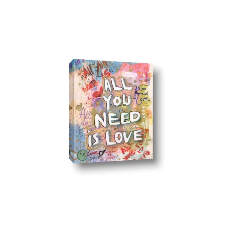 Picture of Love Graffiti I _GroupedProduct_Rectangle_Portrait_Canvas_