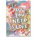 Picture of Love Graffiti I _GroupedProduct_Rectangle_Portrait_Canvas_