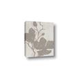 Picture of Floral  Shapes in Beaver Brown I _GroupedProduct_Rectangle_Portrait_Canvas_