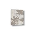 Picture of Floral  Shapes in Beaver Brown III _GroupedProduct_Rectangle_Portrait_Canvas_