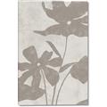 Picture of Floral  Shapes in Beaver Brown III _GroupedProduct_Rectangle_Portrait_Canvas_