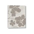 Picture of Floral  Shapes in Beaver Brown IV _GroupedProduct_Rectangle_Portrait_Canvas_