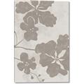 Picture of Floral  Shapes in Beaver Brown IV _GroupedProduct_Rectangle_Portrait_Canvas_