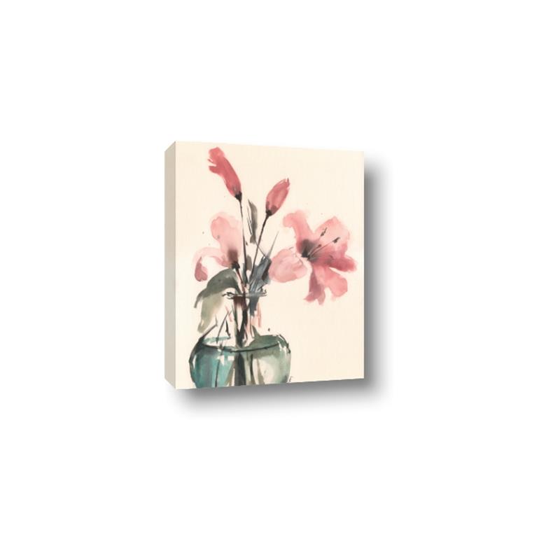 Picture of Pink Lily II _GroupedProduct_Rectangle_Portrait_Canvas_