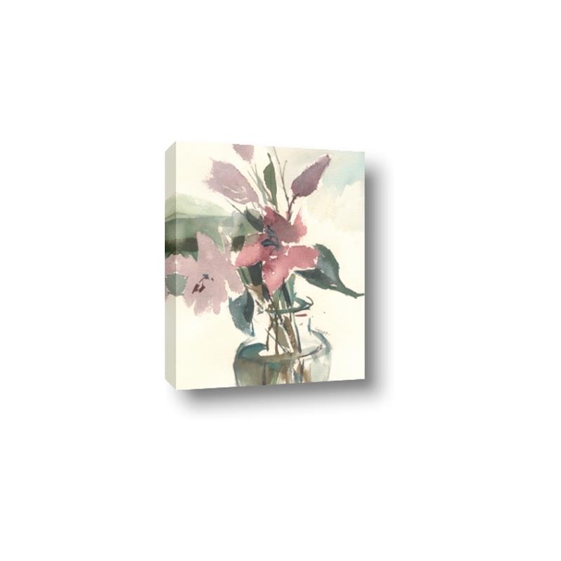 Picture of Pink Lily IV _GroupedProduct_Rectangle_Portrait_Canvas_