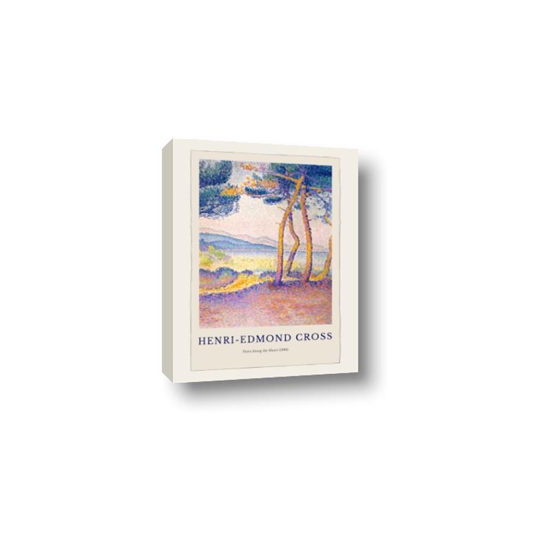 Picture of Pines Along the Short _GroupedProduct_Rectangle_Portrait_Canvas_