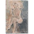 Picture of Unknown Seated Woman I _GroupedProduct_Rectangle_Portrait_Canvas_