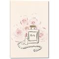 Picture of Paris Perfume and Roses _GroupedProduct_Rectangle_Portrait_Canvas_