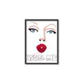 Picture of Kiss Me _GroupedProduct_Rectangle_Portrait_Canvas_Framed_