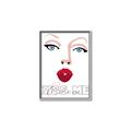 Picture of Kiss Me _GroupedProduct_Rectangle_Portrait_Canvas_Framed_