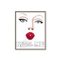 Picture of Kiss Me _GroupedProduct_Rectangle_Portrait_Canvas_Framed_